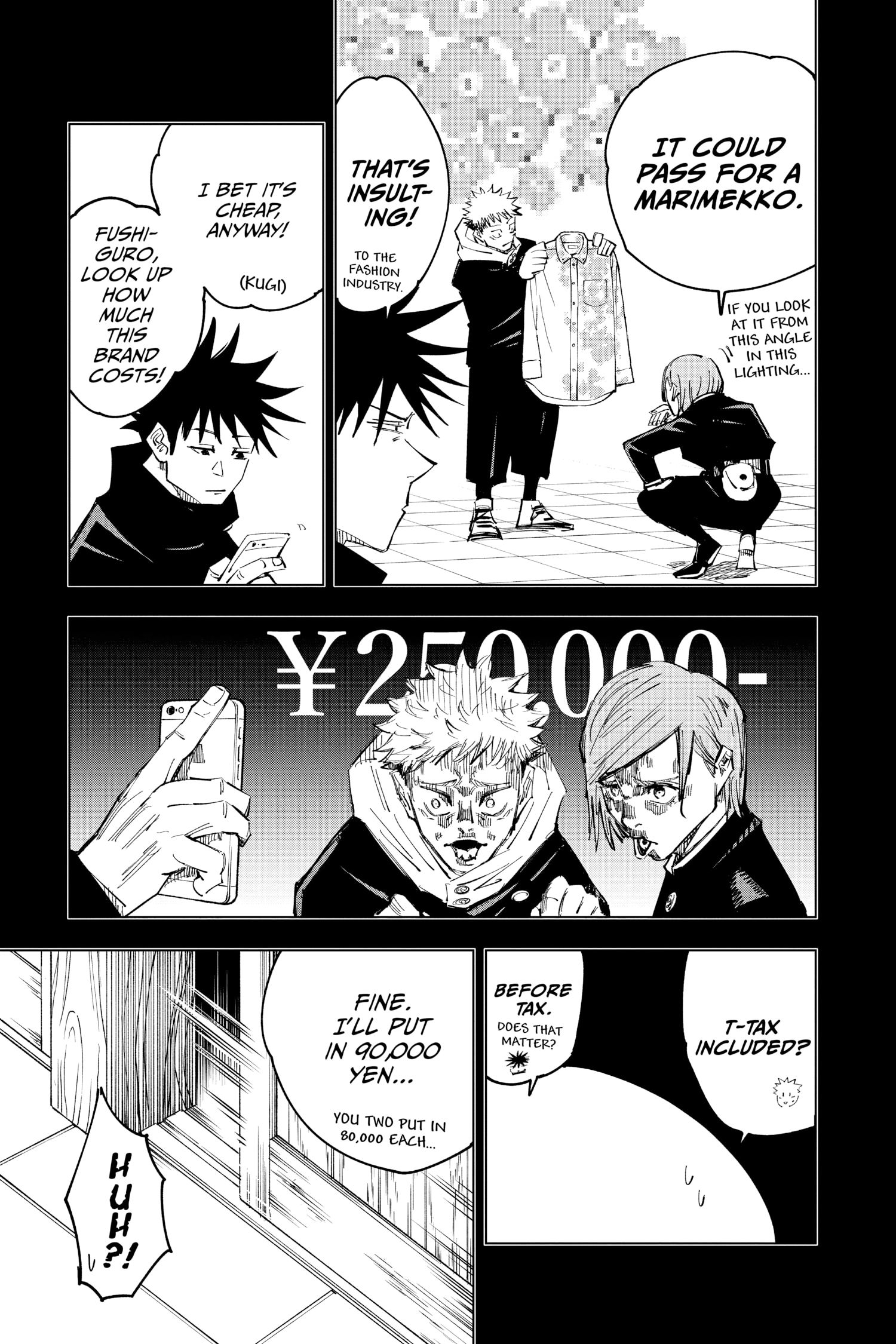 Jujutsu Kaisen Manga Online